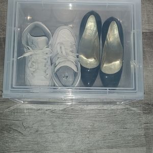 COPY - Clear shoe box Display